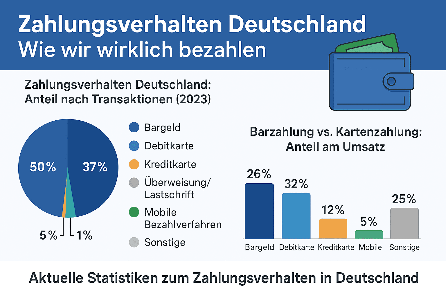 Zahlungsverhalten Deutschland - Statistiken und Trends